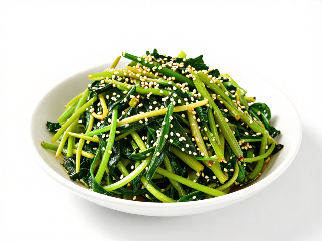芝麻拌菜的清爽演绎