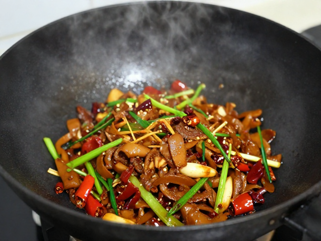 调味时机与锅气生成