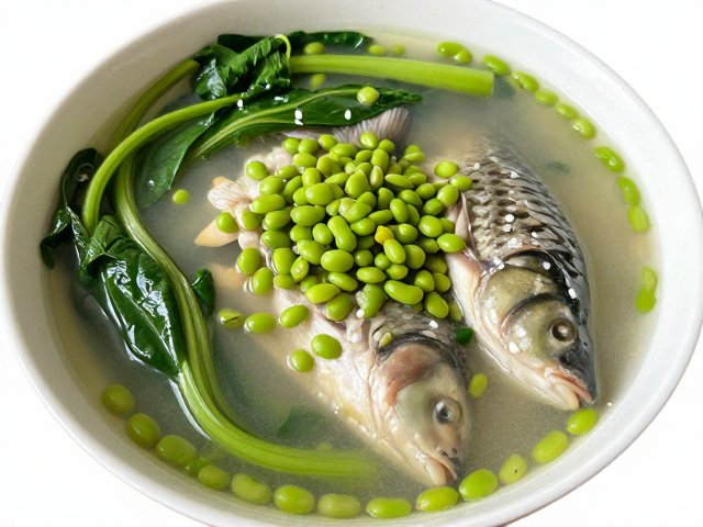 泡豇豆鲫鱼汤的鲜香灵魂