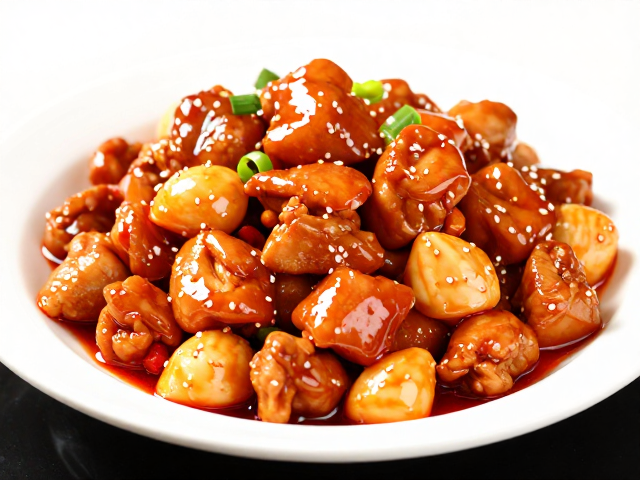 宫保鸡丁正宗红油味咸鲜微甜的风味核心