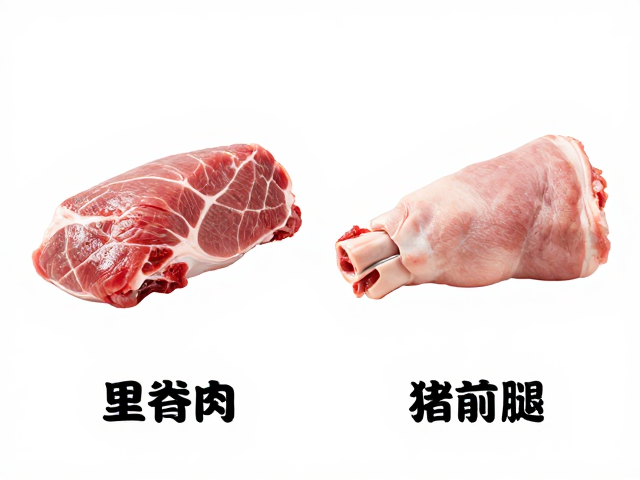 里脊肉与猪前腿肉在口感与烹饪表现上的差异