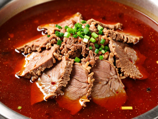 腌制嫩肉与秘制红油的制备逻辑