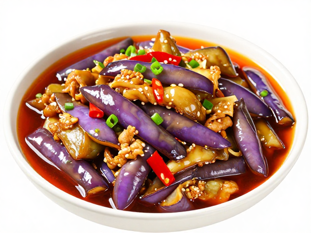 去肉版鱼香茄子：素食材的鲜味突围