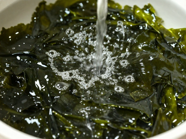 清洗紫菜的物理去杂与水流处理