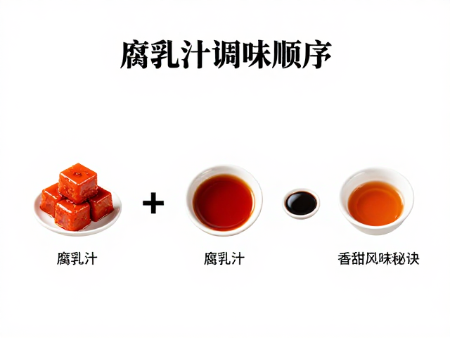 腐乳汁调味顺序，掌握香甜风味秘诀，做菜更入味