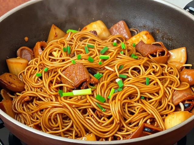 烧焖菜的制作工艺流程