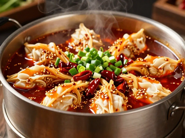 蒸锅锁鲜提味在红油菜品中的应用逻辑