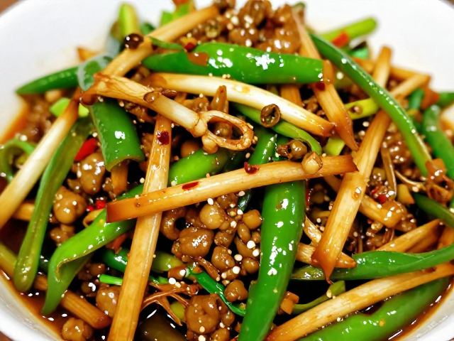 葱椒味浓郁！家常红烧风味烧菜，椒麻突出超下饭