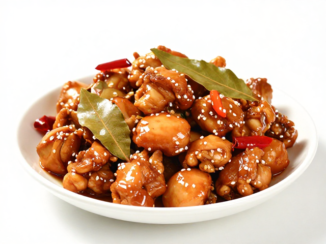 家常怪味鸡丁，香叶提香秘诀，一口爱上地道怪味味型