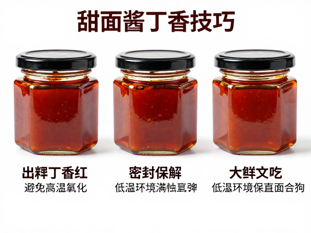 甜面酱丁香红油避免高温氧化，3大保鲜技巧