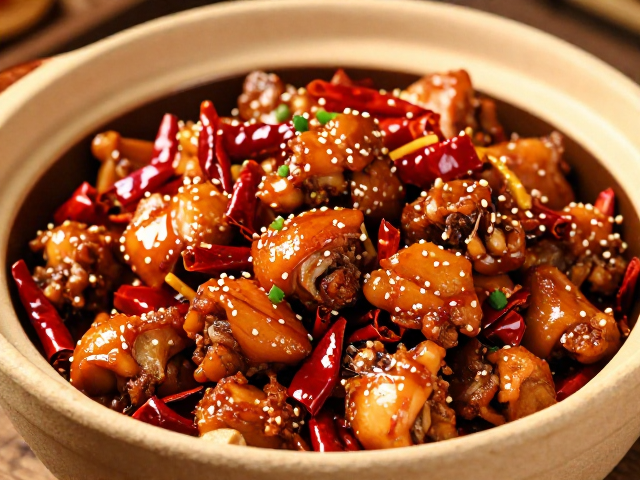 麻辣砂锅辣子鸡，秘制做法详解，香辣入味超下饭