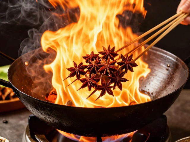 炒锅激发:火候与动作的风味转化