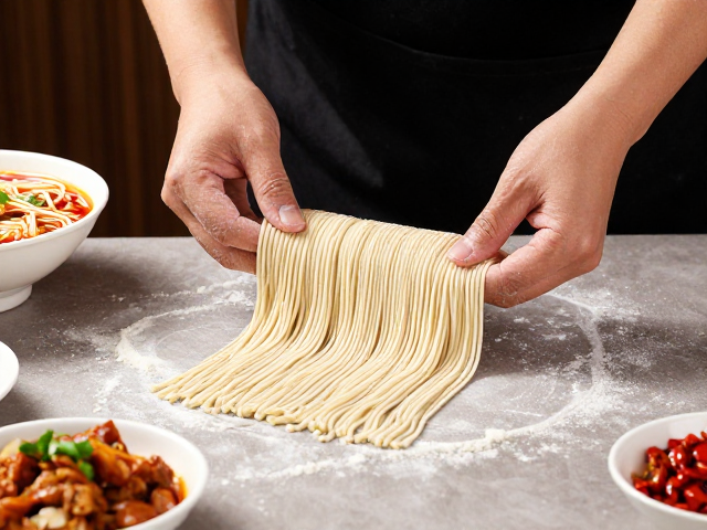 核心食材的处理与面条工艺