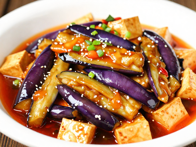 鱼香茄子与鱼香豆腐的非油炸改良技法
