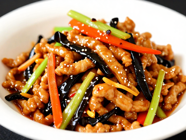经典鱼香肉丝的食材处理与火候掌控