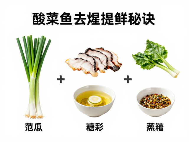 酸菜鱼去腥提鲜的核心逻辑