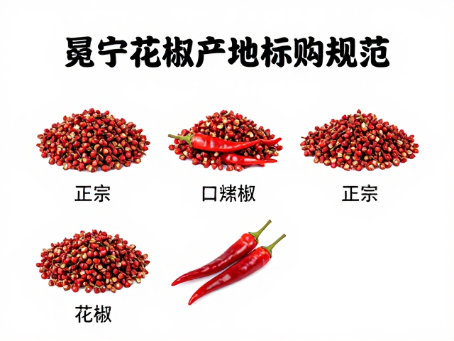 正宗刀口辣椒花椒的风味特征与辨识