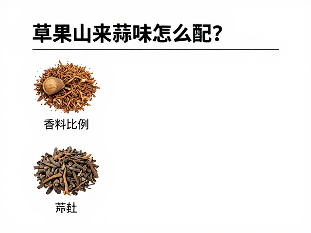 核心香料比例与预处理逻辑