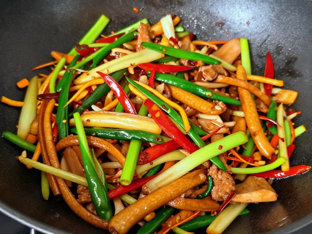 麻辣风味的层次构建与食材预处理