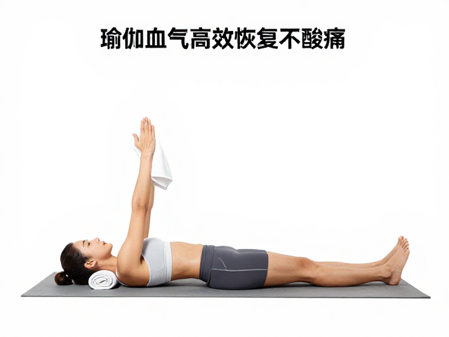 运动后肌肉舒缓瑜伽，一条毛巾搞定拉伸放松，高效恢复不酸痛
