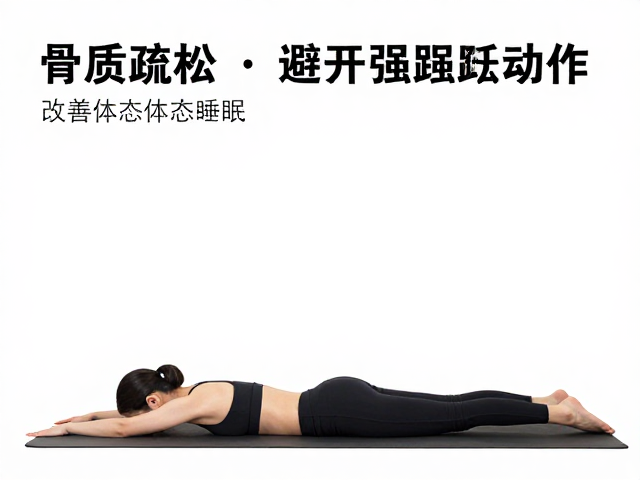 骨质疏松者瑜伽指南，改善体态睡眠，避开强扭转动作