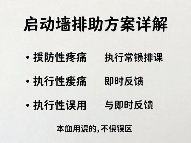 执行过程中的常见误区与即时反馈