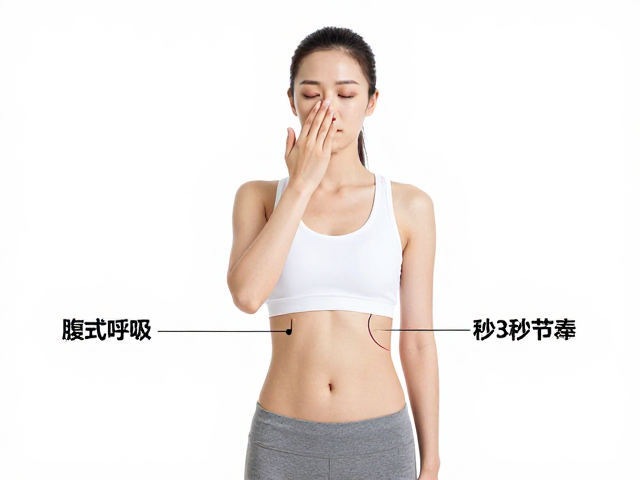 腹式呼吸教学，吸气鼓起呼气收腹，3秒3秒节奏详解