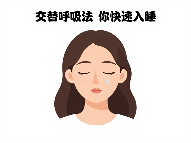 睡前放松必看，交替呼吸法助你快速入睡，改善睡眠质量