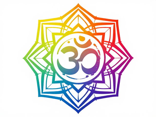 OM曼陀罗冥想，闭眼回忆图像，记录色彩情绪变化