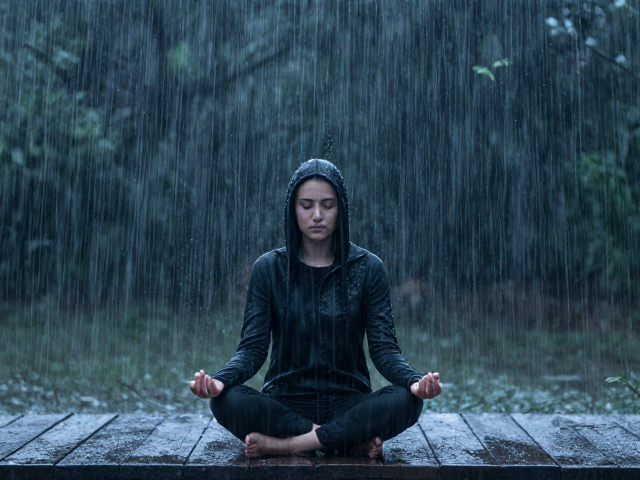 睡前冥想配合雨声的具体操作指南