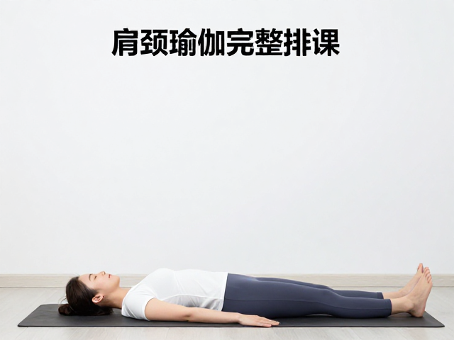 肩颈瑜伽完整排课，循序渐进增强肩胛稳定，缓解酸痛