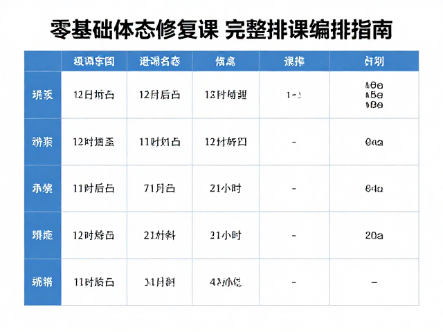 课程编排逻辑与进阶路径