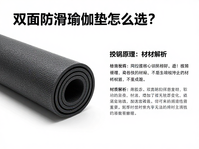 双面防滑瑜伽垫怎么选？普拉提核心训练与瑜伽馆课程必备指南