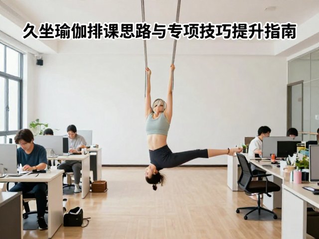久坐办公族的身体困境与空中瑜伽的适配逻辑