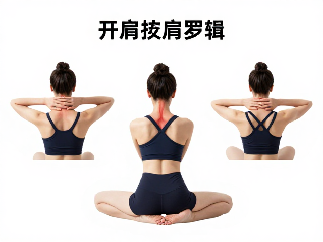 瑜伽开肩主题编排，3大体式逻辑，彻底打开僵紧肩颈