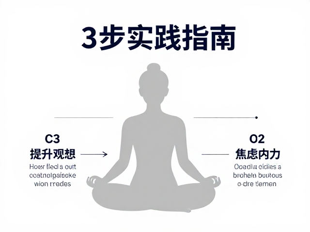 正念冥想缓解焦虑内耗，观想提升专注力，3步实践指南