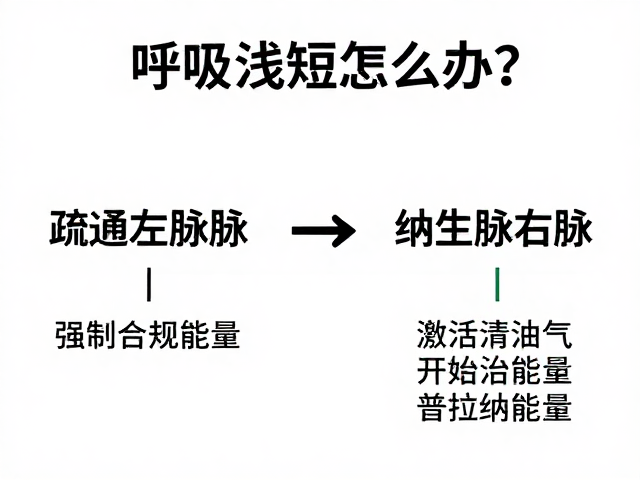 左脉右脉的平衡与呼吸调节