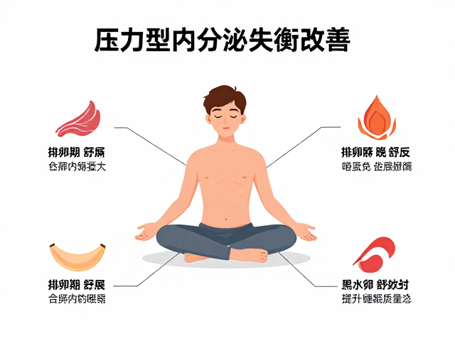 压力型内分泌失衡改善，排卵期舒展练习助眠，提升睡眠质量