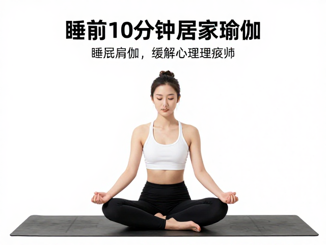 睡前10分钟居家瑜伽，缓解肩颈疲劳，独处身心调理指南