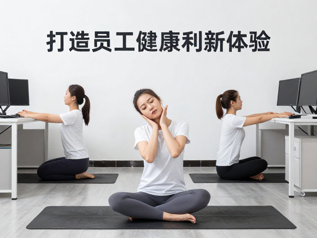 办公室瑜伽教学，3个工位瑜伽动作，打造员工健康福利新体验