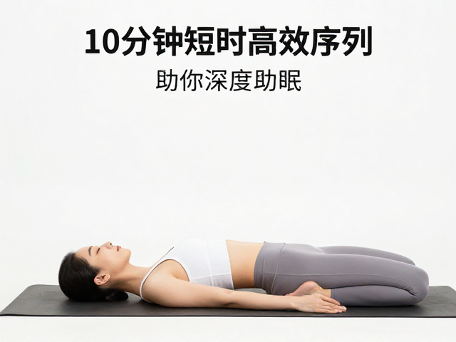 睡前腰背放松瑜伽，10分钟短时高效序列，助你深度助眠