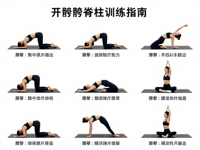 渐进式脊柱伸展与髋部深度开合