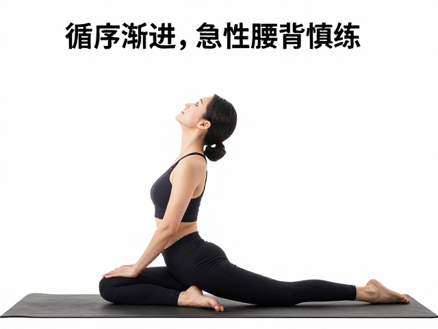 晨起瑜伽注意，循序渐进，急性腰背痛慎练