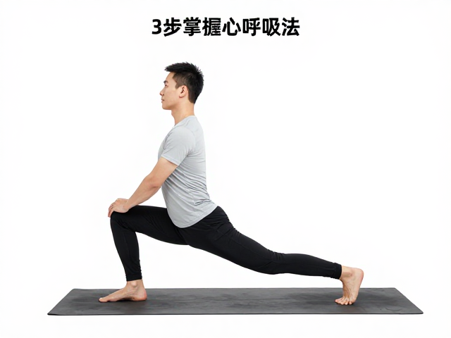 男性瑜伽循序渐进，呼吸节奏不稳？3步掌握核心呼吸法