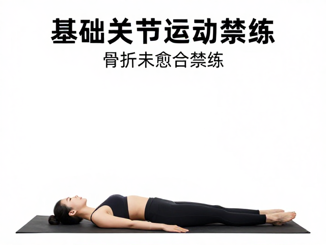 伤病恢复期瑜伽指南，基础关节活动练习，骨折未愈合禁练