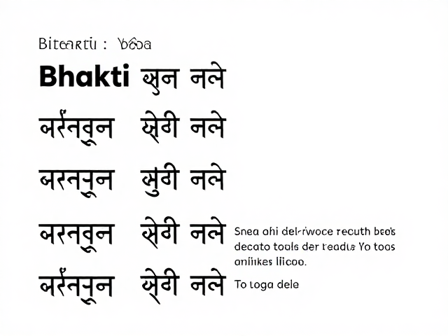 瑜伽梵语词源，Bhakti奉爱与Yoga结合，揭秘身心统一的修行智慧