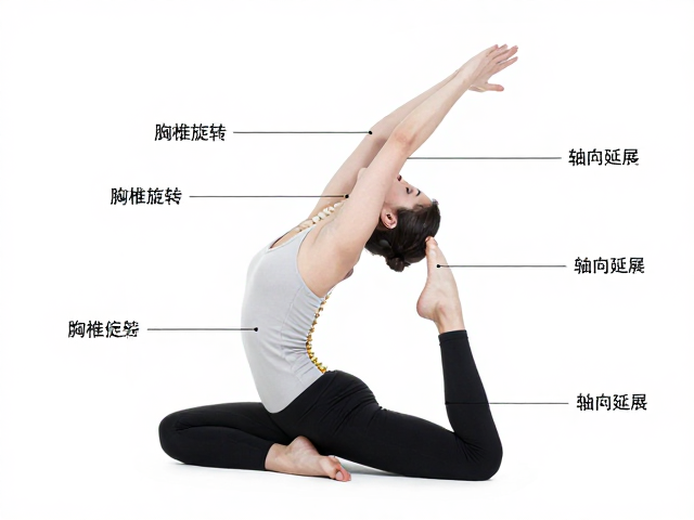瑜伽扭转体式解析，胸椎旋转与轴向延展，激活核心灵活性