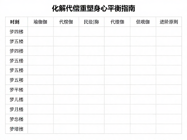 居家练习的安全边界与进阶原则
