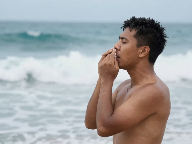 海浪声中的经鼻呼气训练