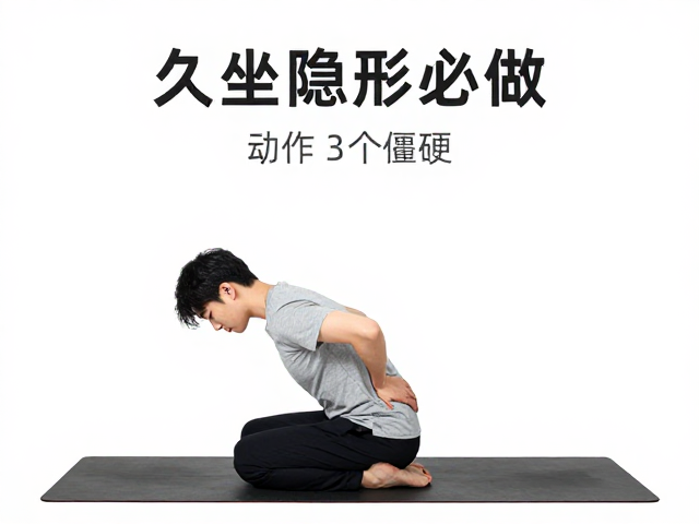 久坐办公族必做，3个动作改善腰背僵硬，上班族专属瑜伽指南